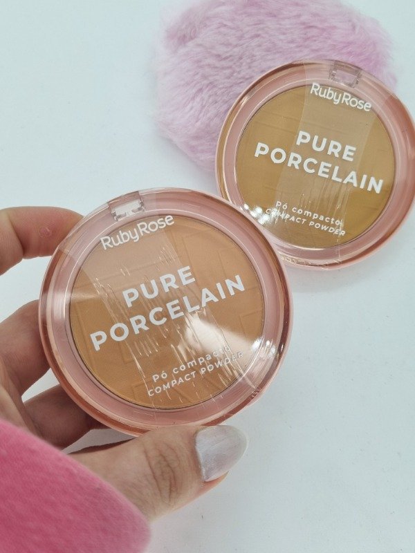Producto - Base de maquillaje polvo compacto ruby rose pure porcelain