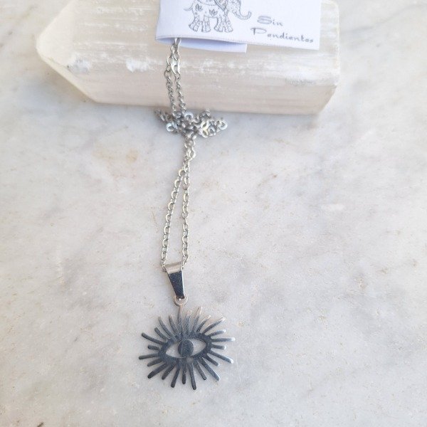 Producto - Collar Acero Ojo Turco