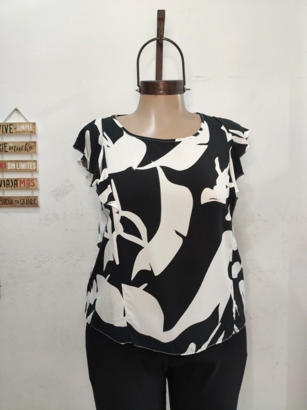 Producto - Blusa volados fibrana