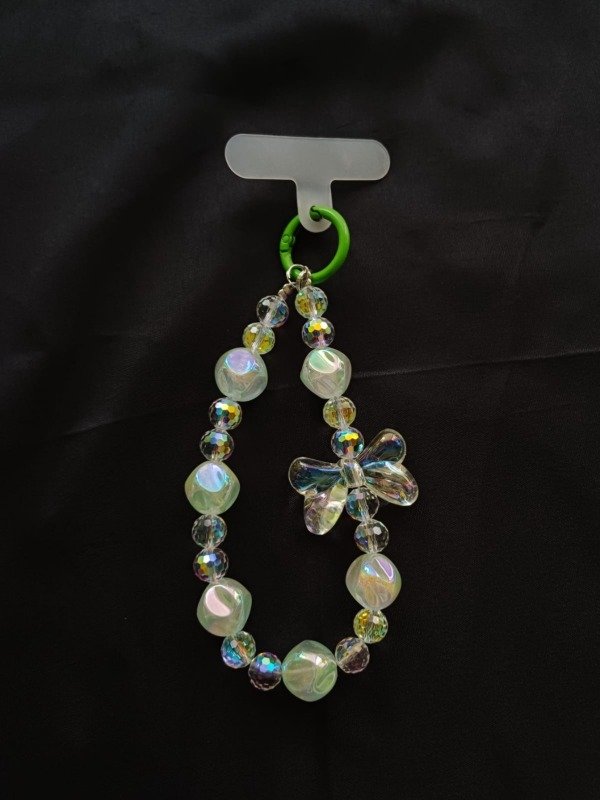 Producto - Strap chunky verde moño