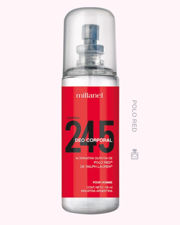 Producto - Deo Corporal 245 - Intrépido
