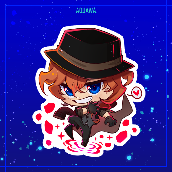 Producto - Sticker de Nakahara Chuuya