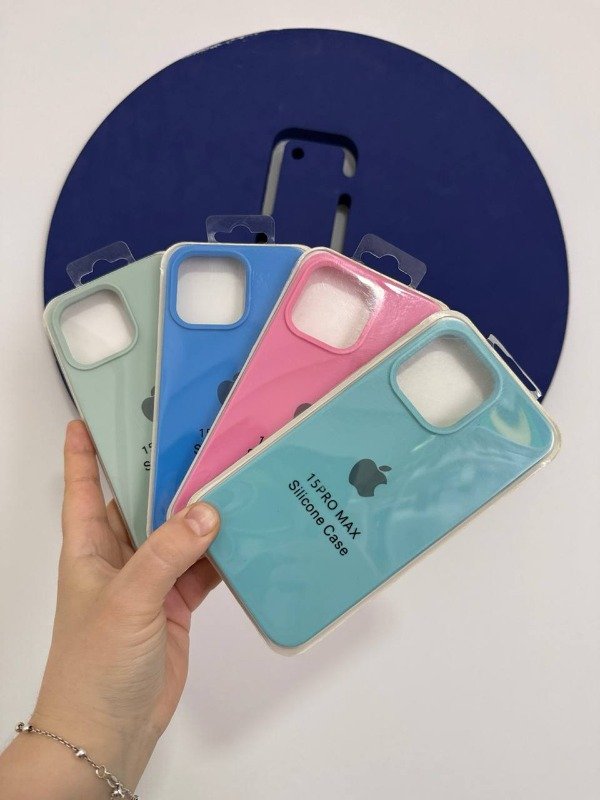 Producto - FUNDA SILICONE CASE CON LOGO IPHONE 15 PRO MAX - 0