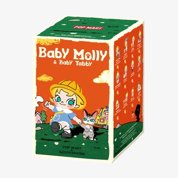 Producto - BABY MOLLY AND BABY TABBY Series Figures POP MART Caja Mystery Individual