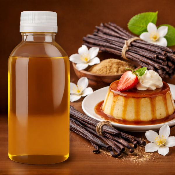 Producto - Esencia - 1 Litro - Vainilla Flan - ALTAMENTE CONCENTRADA