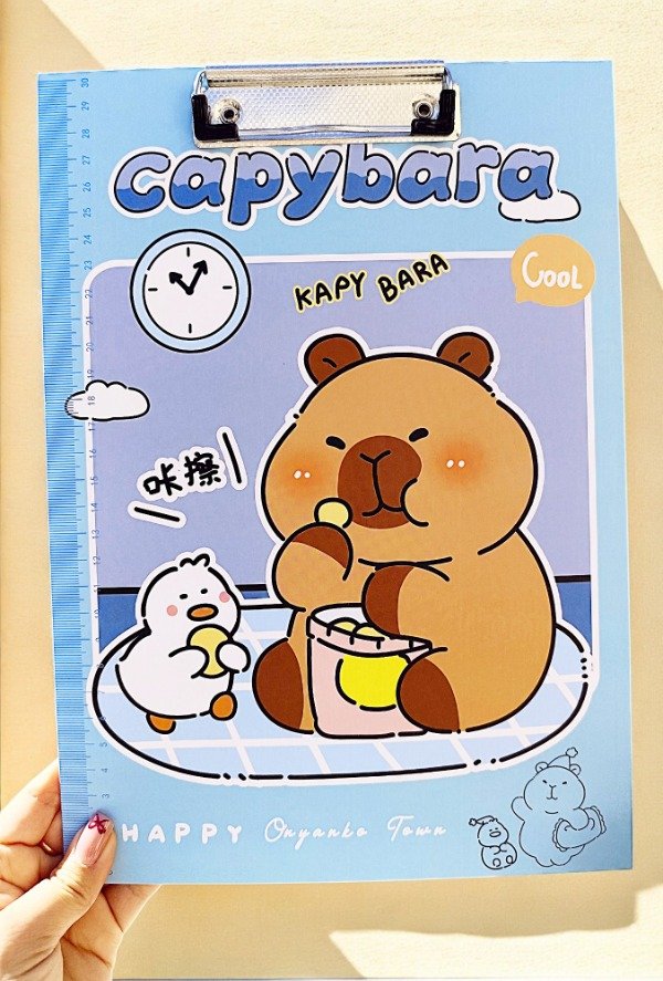 Producto - Sujeta Papeles A4 Capibara