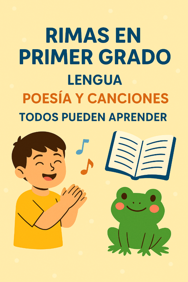 Producto - Rimas Lengua Primer Grado