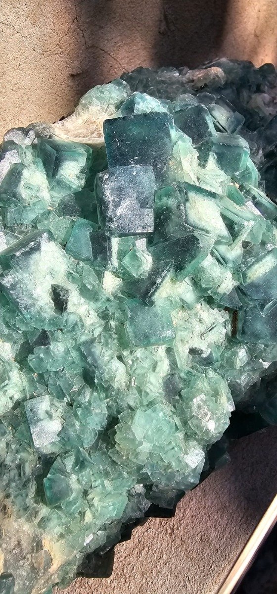 Producto - Súper Drusa Premium de Fluorita Verde - 1