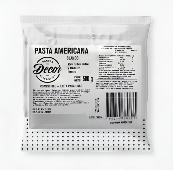 Producto - Pasta Americana Decor 500 gr