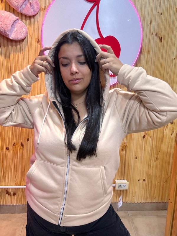 Producto - Campera Basic Frizada con Corderito