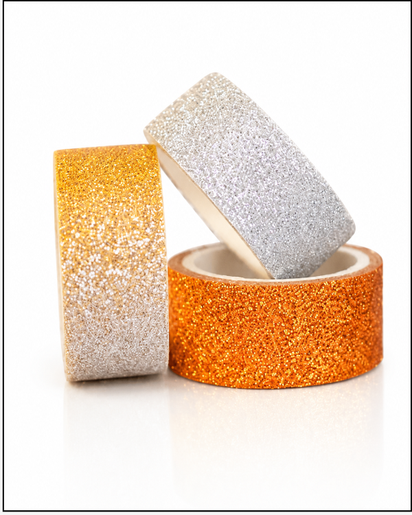 Producto - WASHI TAPE SET X3 "SHIMMER" (COBRE)