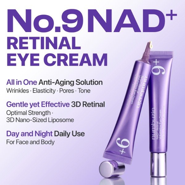 Producto - Numbuzin No.9 NAD Retinal Volumetox Eye Cream 20ml (Tube) - 1