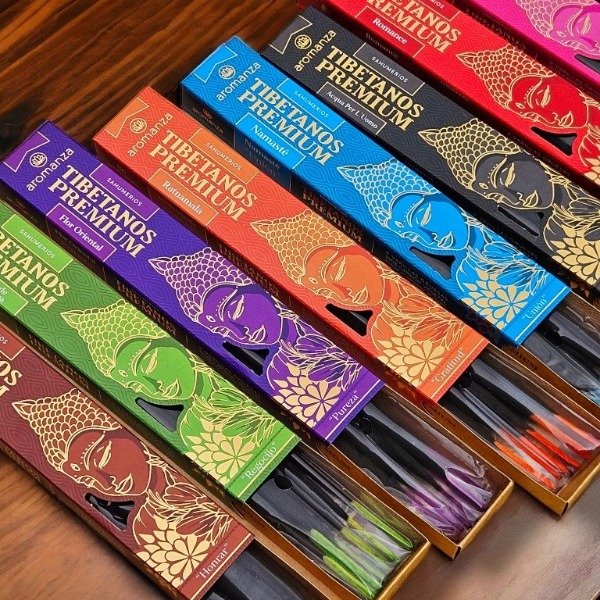 Producto - SAHUMERIO TIBETANOS PREMIUM 8VARILLAS