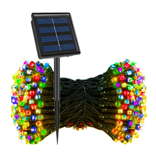 Producto - GUIRNALDA SOLAR MULTICOLOR 100 LED