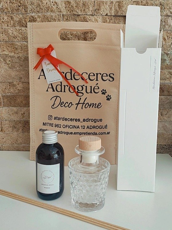 Producto - Combo Envase Difusor Rapsodia 110ml + Esencia