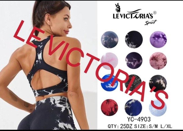 Producto - Conjunto Top + Calza Corta Batik - Le Victoria'S 374 - CALIDAD PREMIUM