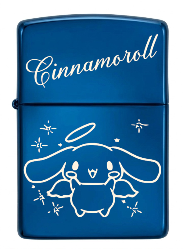 Producto - ENCENDEDOR AZUL RECARGABLE A BENCINA CINNAMOROLL - 0