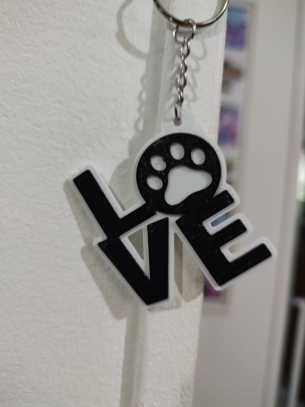 Producto - Llavero Love Perro