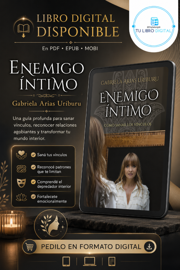 Producto - ENEMIGO ÍNTIMO Gabriela Arias Uriburu