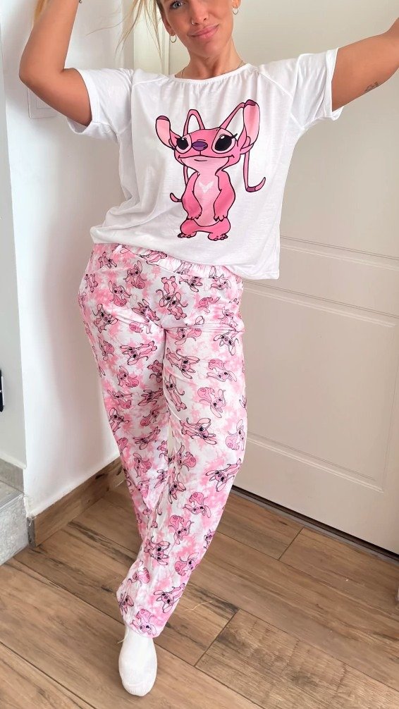 Producto - Pijama Animado Largo Angela