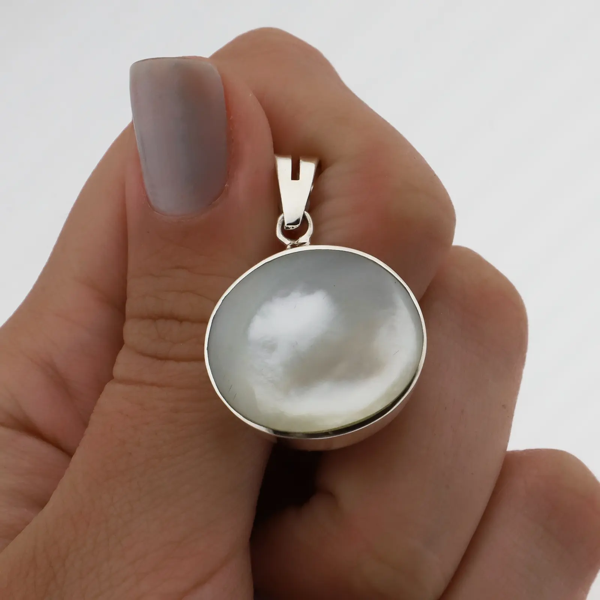 Producto - Dije piedra natural Nacar