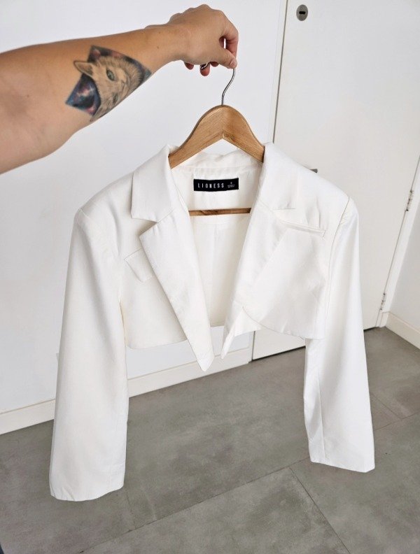Producto - Blazer Blanco S