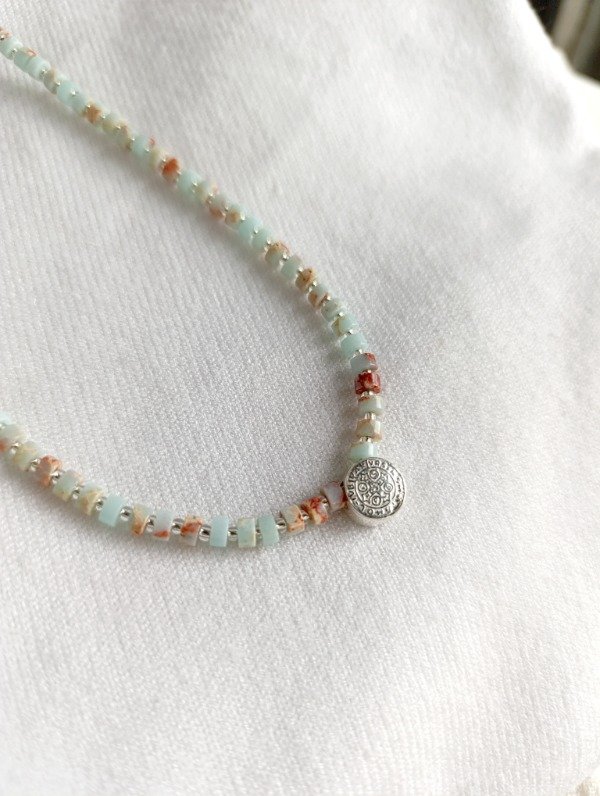 Producto - San Benito Plata 925 y Larimar - 0