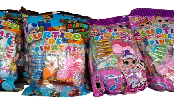 Producto - Piñatas surtidas de golosinas