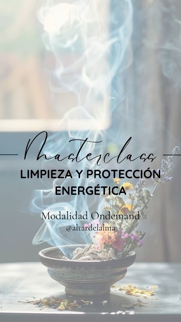 Producto - Masterclass Limpieza y Protección Energética - Ondemand