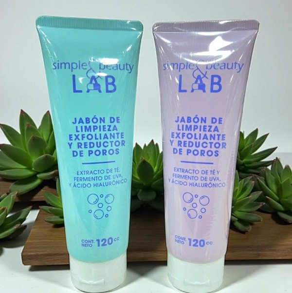 Producto - JABON DE LIMPIEZA EXFOLIANTE Y REDUCTOR DE POROS simple beauty LAB