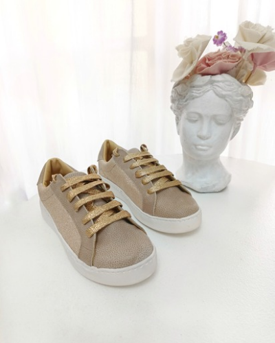 Producto - Zapas Sparkle beige