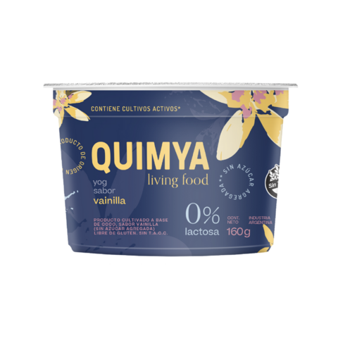 Producto - Yogurt Quimya Sabor Vainilla Sin Azúcar Agregada- Sin lactosa