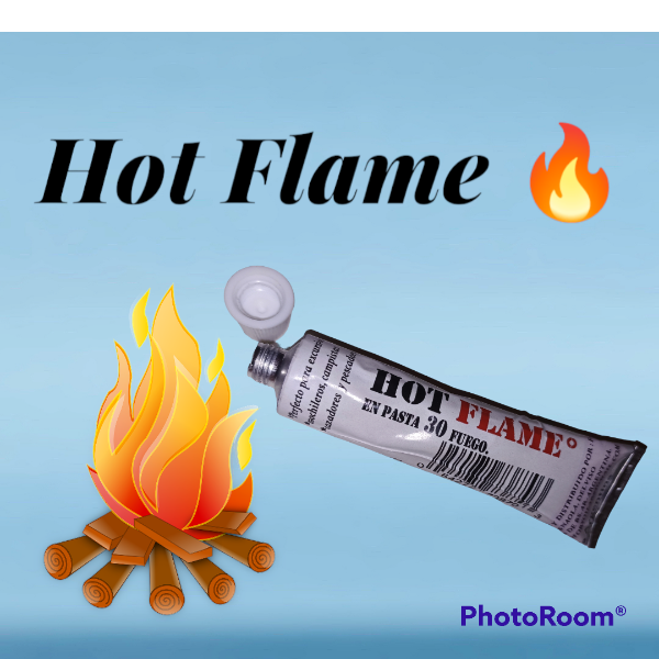 Producto - INICIADOR DE FUEGO HOT FLAME EN PASTA