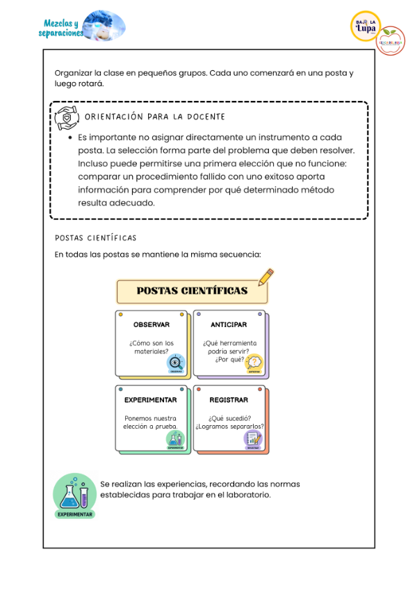 Producto - Mezclas y separaciones - Ciencias Naturales - 3 grado - 4