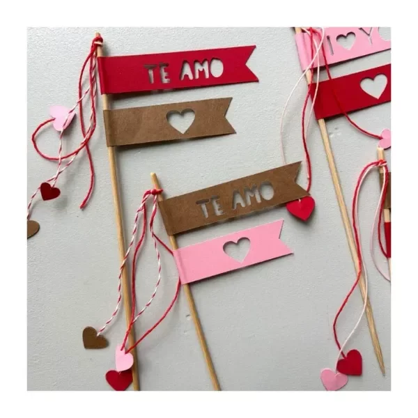 Producto - CAKE TOPPER SAN VALENTIN