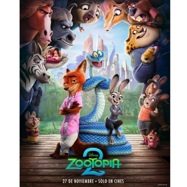 Producto - Poster Oficial Zootopia 2 M2