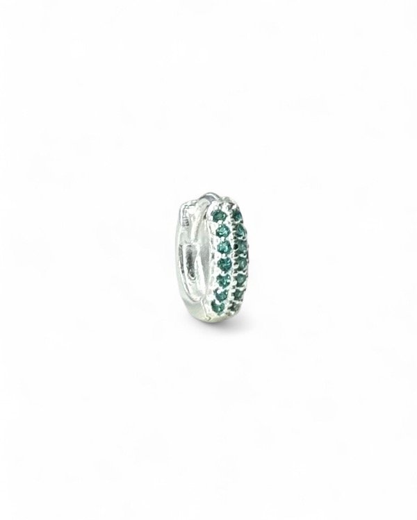 Producto - ARGOLLITA MALLIE VERDE 10MM (UNIDAD)