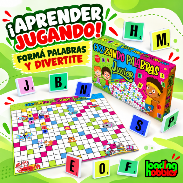 Producto - Cruzando Palabras Junior Juego de Mesa - 2
