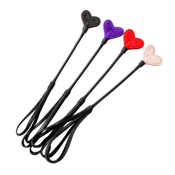 Producto - Palmeta Corazon Peluche - BDSM - 0