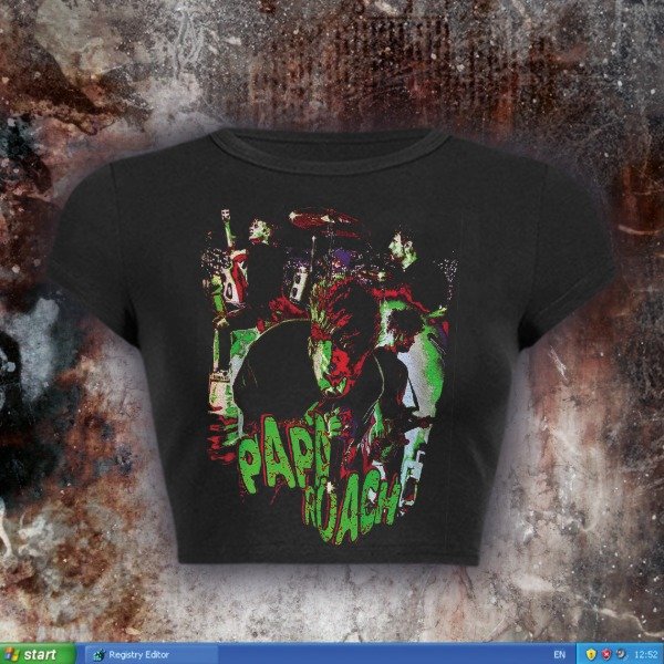 Producto - PAPA ROACH LIVE - Baby tee