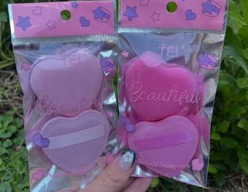 Producto - esponjas para maquillaje corazon
