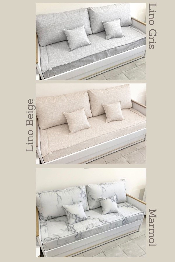 Producto - COMBO IMPERMEABLE - Converti tu cama en sofa (ENVIO GRATIS) 1 PLAZA - 3