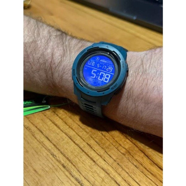 Producto - Reloj para hombre deportivo digital azul con luz - nuevo - 0