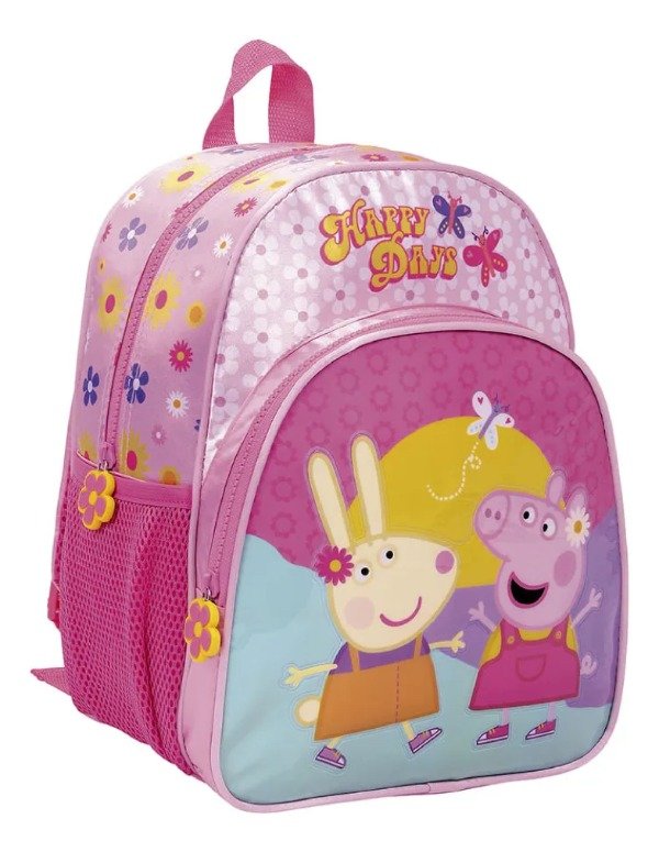 Producto - Mochila Peppa Pig Jardin 12 Pulgadas Happy Days Wabro Color Rosa