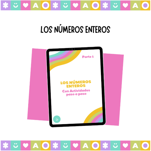 Producto - LOS NÚMEROS ENTEROS - AJUSTE RAZONABLE