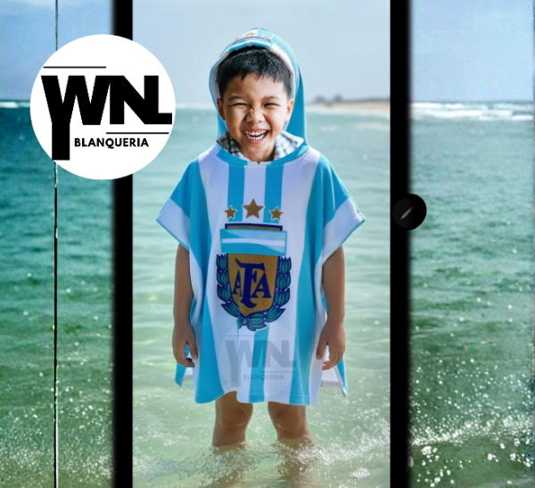 Producto - PONCHO INFANTIL DE AFA