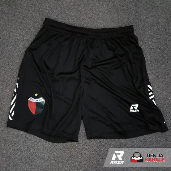 Producto - Short Deportivo Negro c/Blanco