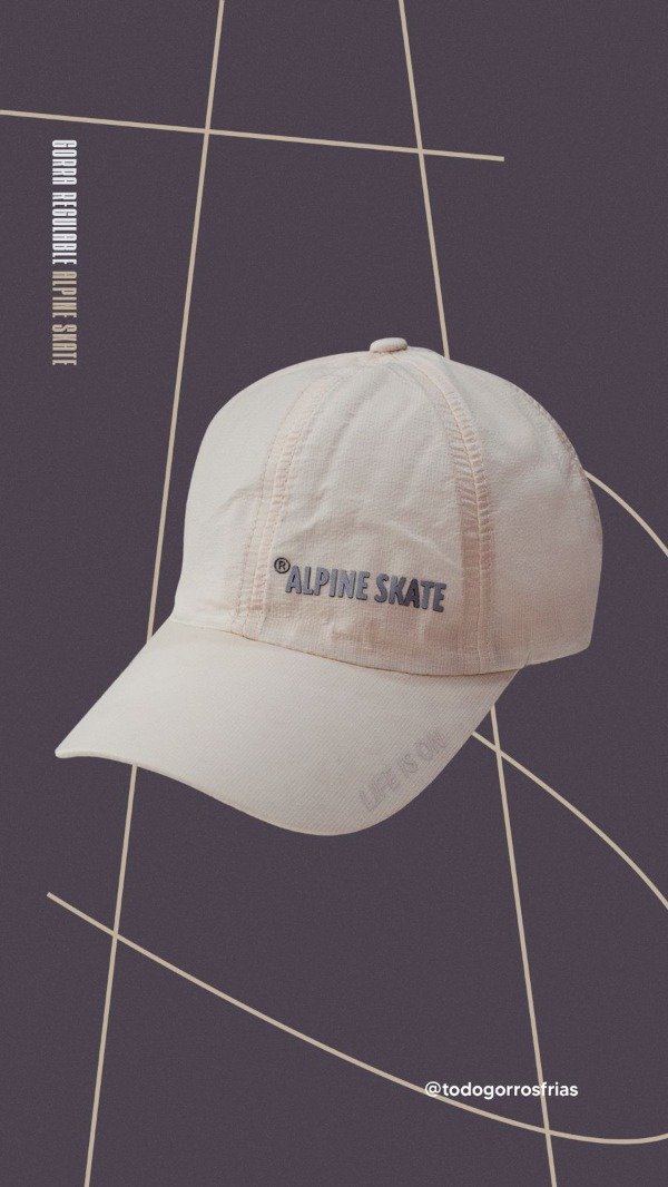 Producto - CAP ALPINE SKATE BEIGE