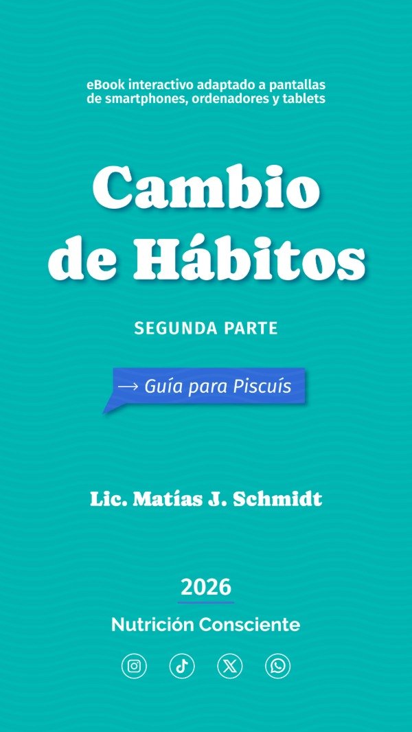 Producto - Cambio de Habitos II - Guia practica para piscuis.