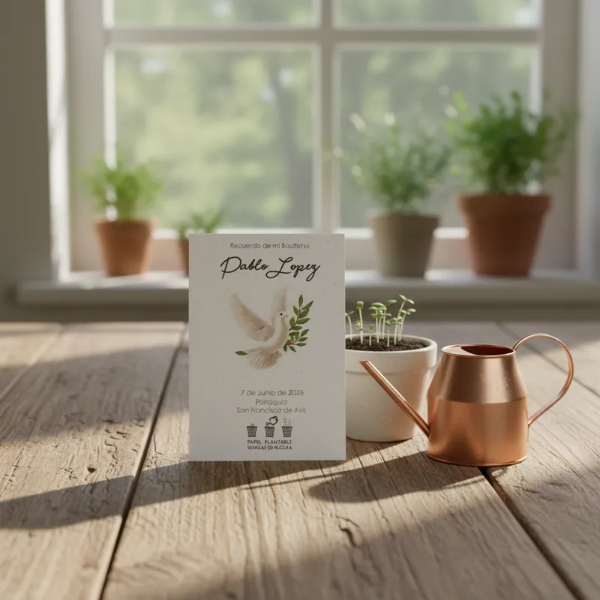 Producto - Tarjeta Plantable Bautismo - 5